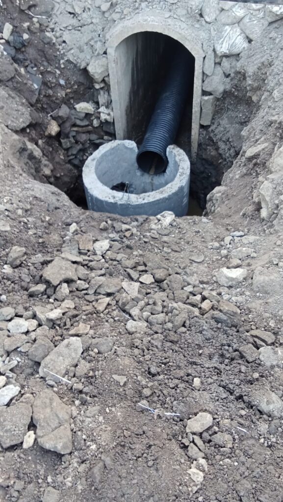 A reinforced tunnel in Nairobi
